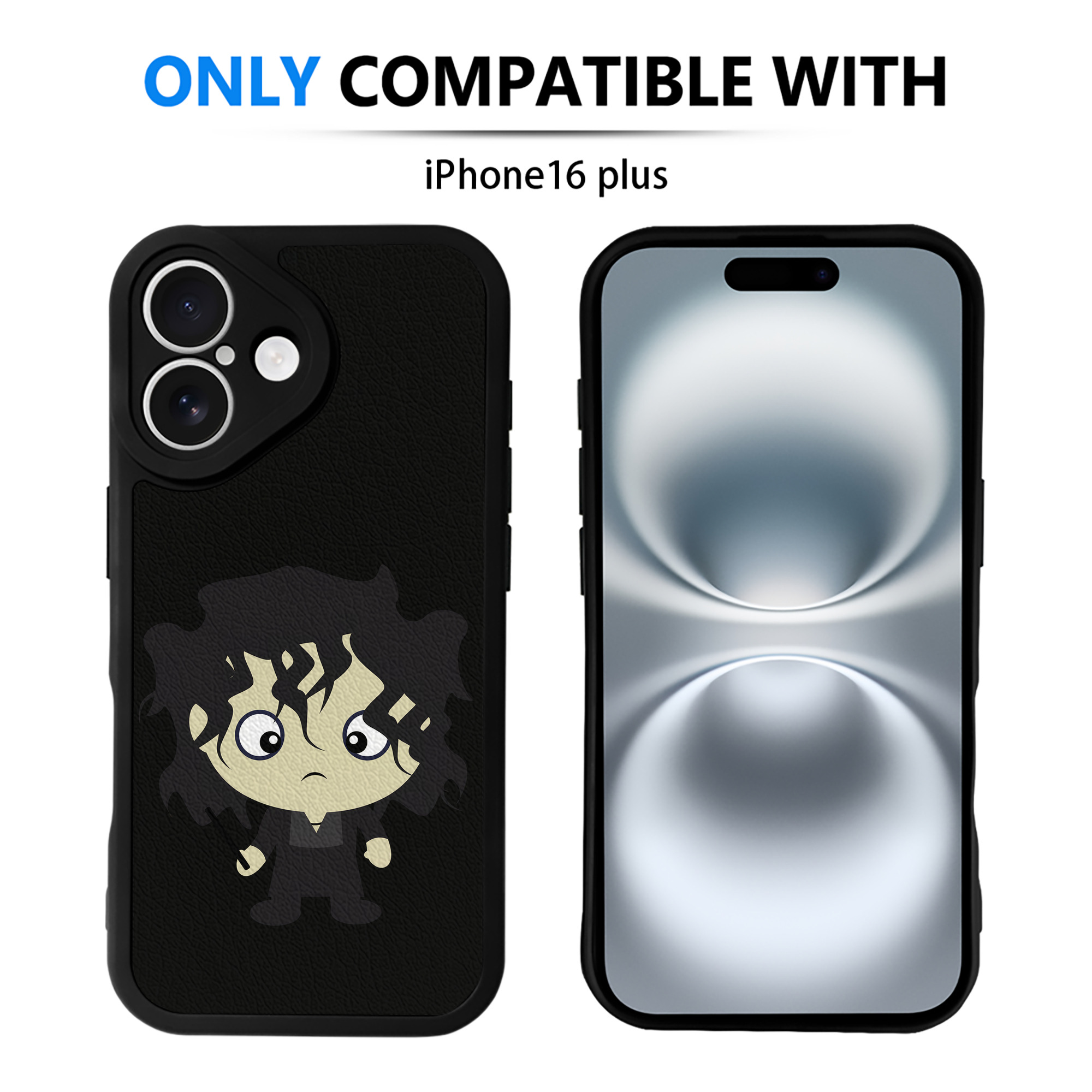 （画像用） Harry Potter ハリー・ポッターシリーズ 【iPhone 16シリーズ対応】シリコンスマホケース（レザー調） 材質：シリコン